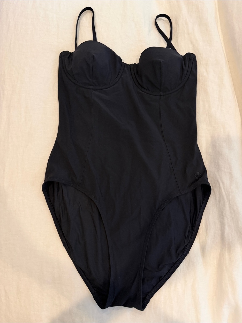 Tory Burch Black Swim One-Piece
